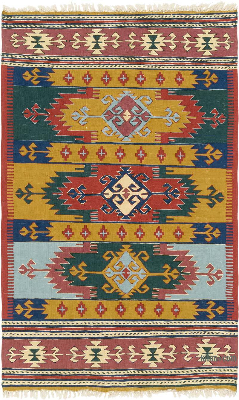 Nueva Alfombra Turca Kilim - 120 cm x 194 cm - K0080140