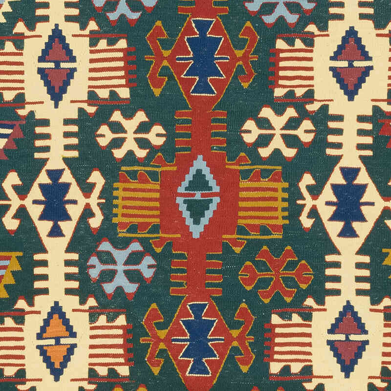 New Handwoven Turkish Kilim Rug - 3' 8" x 5' 8" (44" x 68") - K0080141