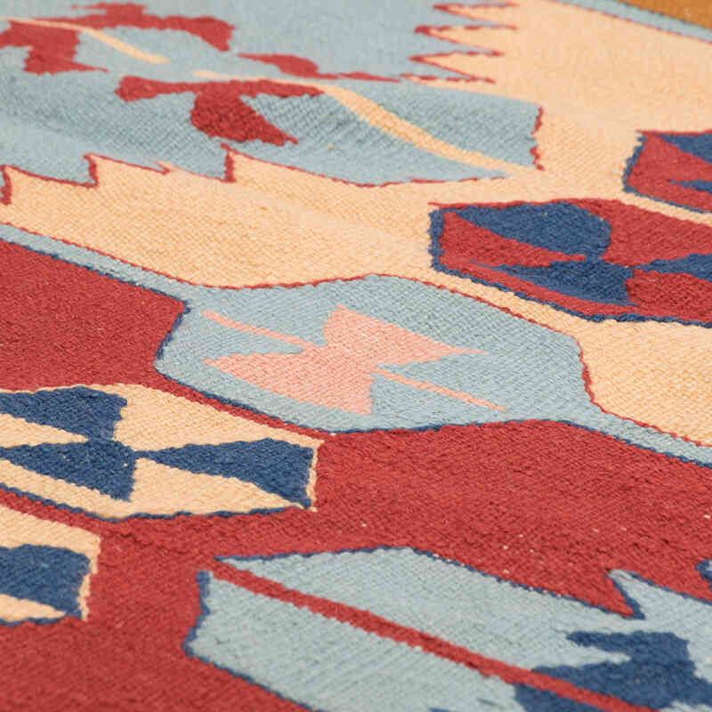 New Handwoven Turkish Kilim Rug - 3' 10" x 5' 7" (46" x 67") - K0080144