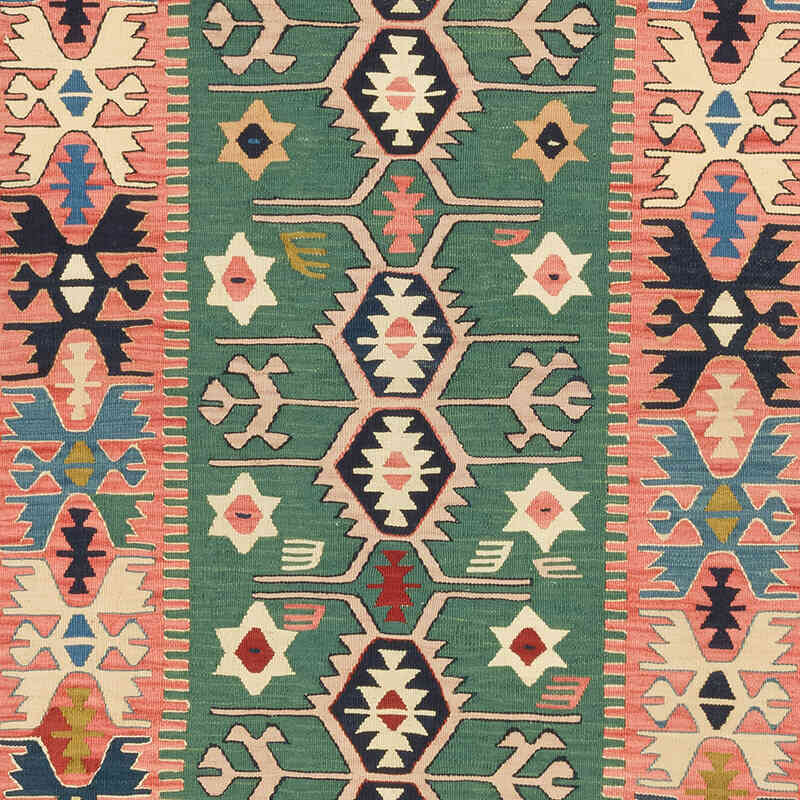 New Handwoven Turkish Kilim Rug - 4'  x 5' 10" (48" x 70") - K0080145