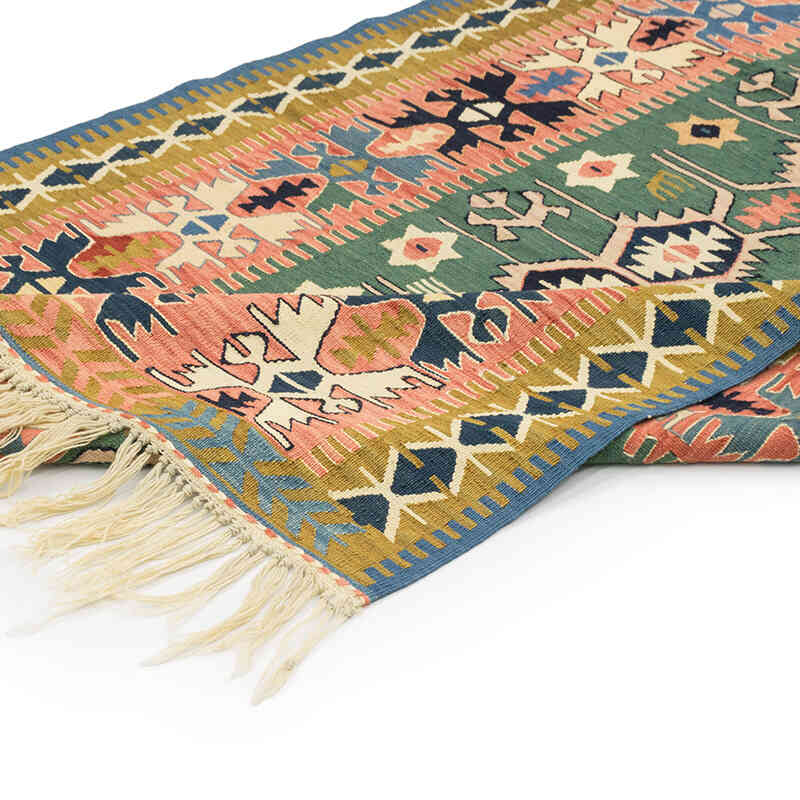 New Handwoven Turkish Kilim Rug - 4'  x 5' 10" (48" x 70") - K0080145