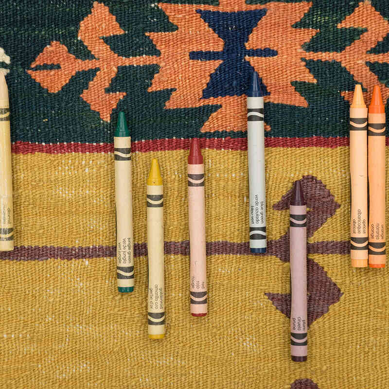 Yeni Kök Boya El Dokuma Kilim - 115 cm x 170 cm - K0080146