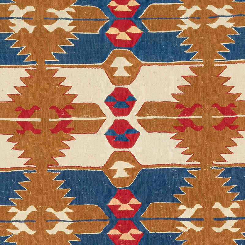 Yeni Kök Boya El Dokuma Kilim - 117 cm x 170 cm - K0080148