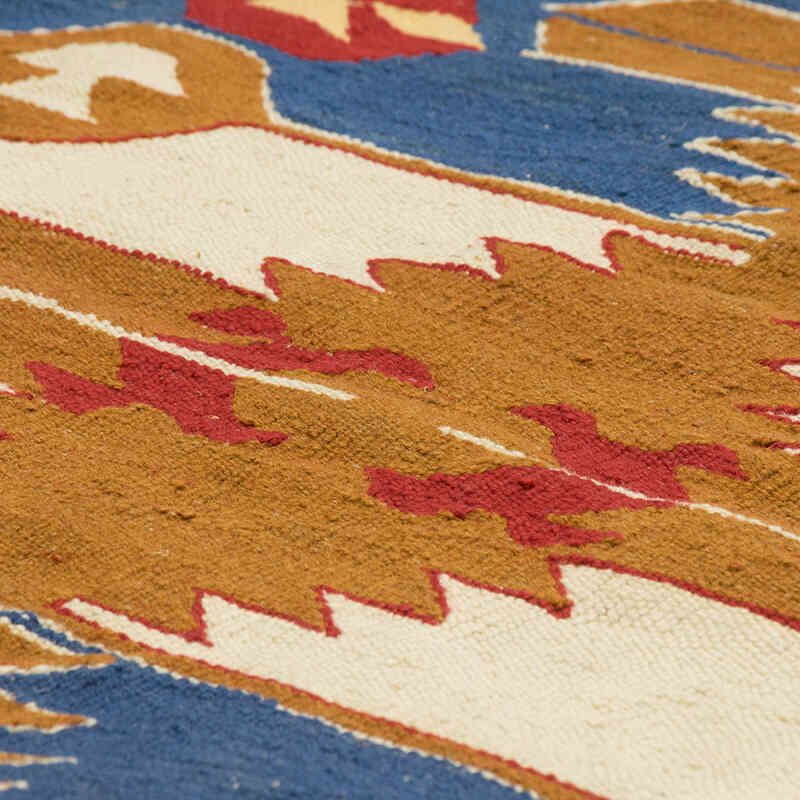 Yeni Kök Boya El Dokuma Kilim - 117 cm x 170 cm - K0080148