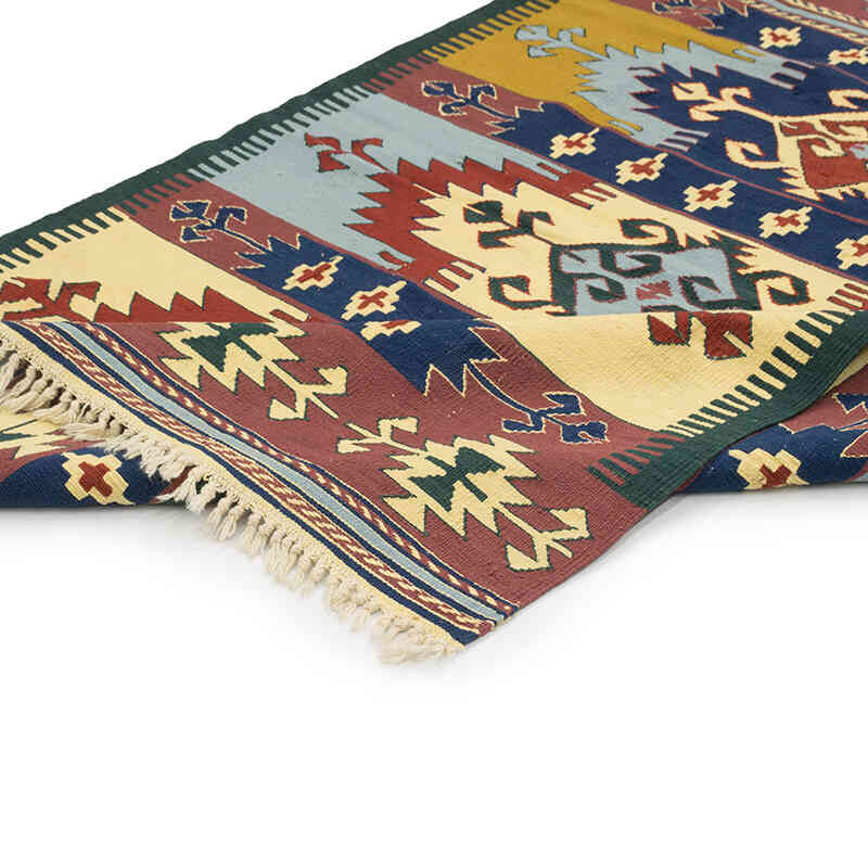 Nueva Alfombra Turca Kilim - 117 cm x 180 cm - K0080149