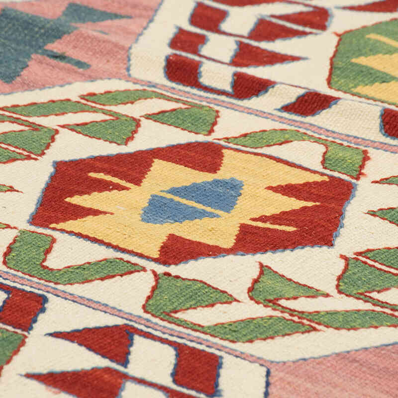 Yeni Kök Boya El Dokuma Kilim - 110 cm x 165 cm - K0080151