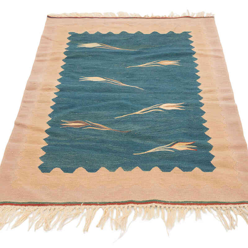 Nueva Alfombra Turca Kilim - 86 cm x 122 cm - K0080152