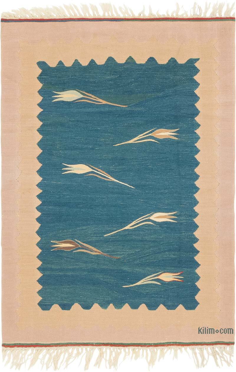 Nueva Alfombra Turca Kilim - 86 cm x 122 cm - K0080152