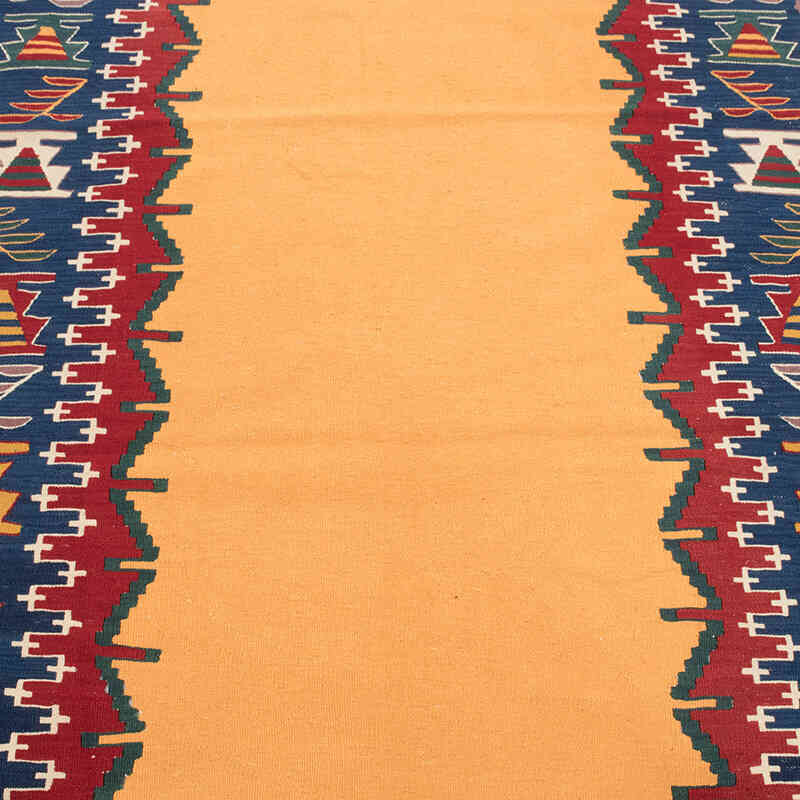 New Handwoven Turkish Kilim Rug - 3' 7" x 5' 8" (43" x 68") - K0080153