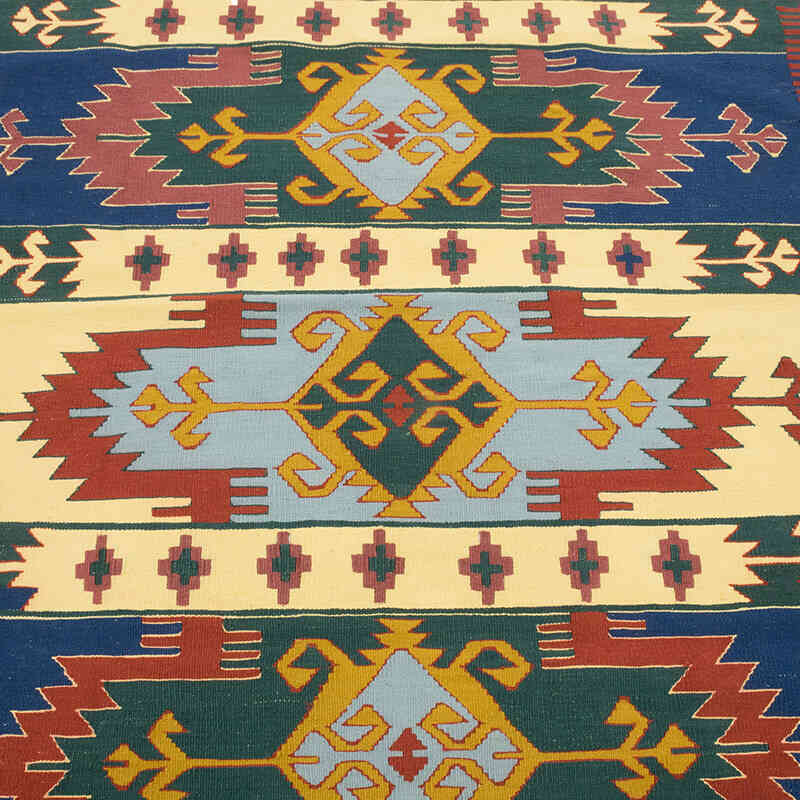 Nueva Alfombra Turca Kilim - 120 cm x 175 cm - K0080155