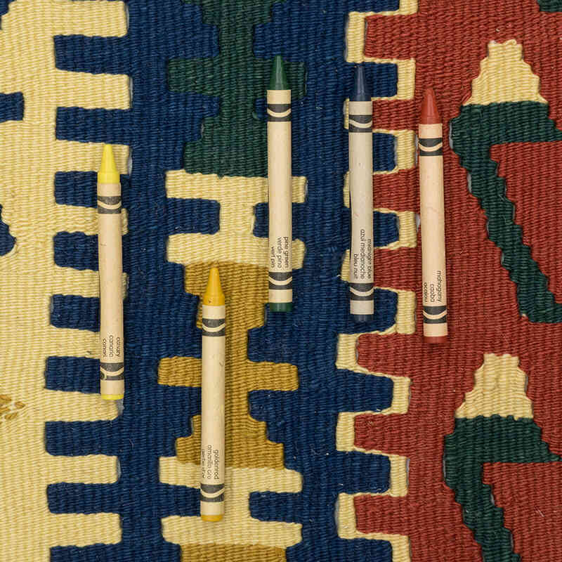 Nueva Alfombra Turca Kilim - 120 cm x 175 cm - K0080157