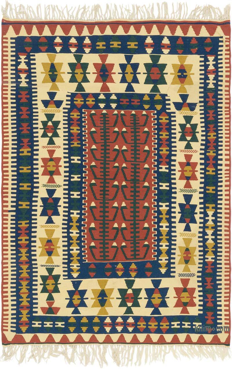 Nueva Alfombra Turca Kilim - 120 cm x 175 cm - K0080157