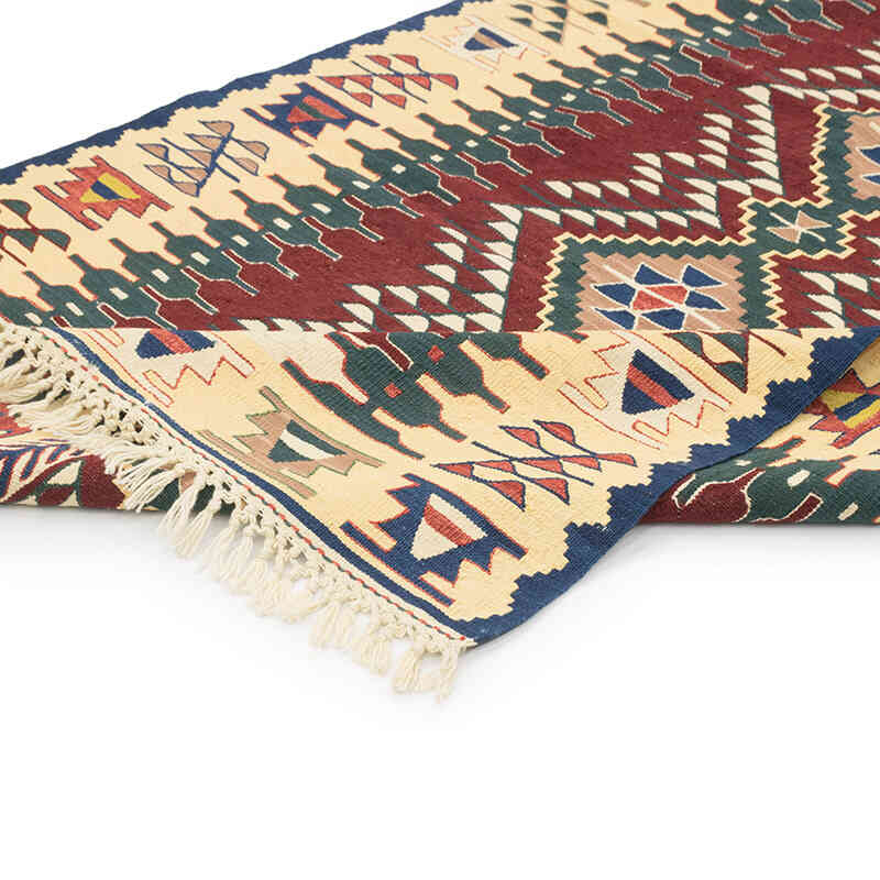 Nueva Alfombra Turca Kilim - 111 cm x 160 cm - K0080158