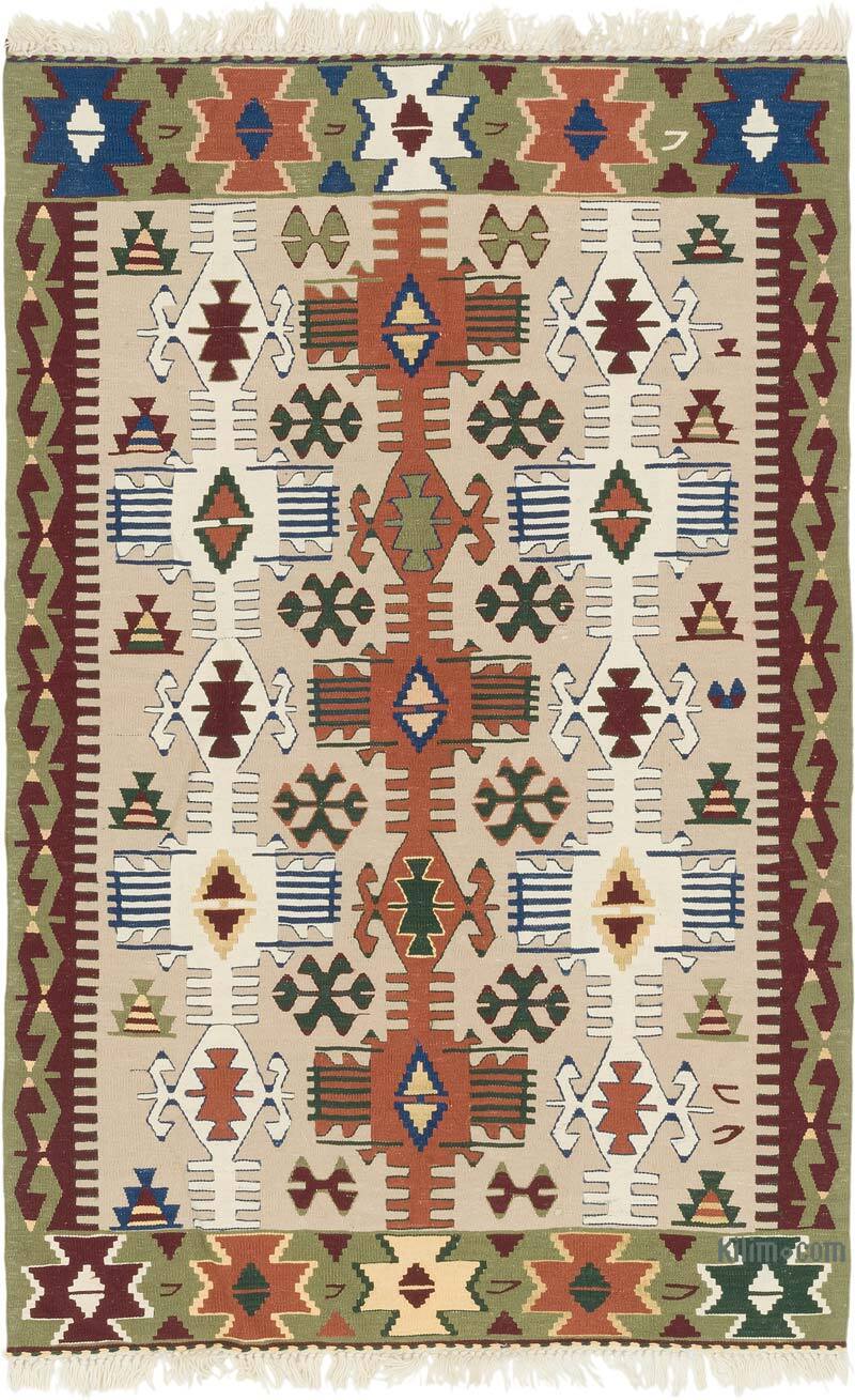 Nueva Alfombra Turca Kilim - 113 cm x 170 cm - K0080160