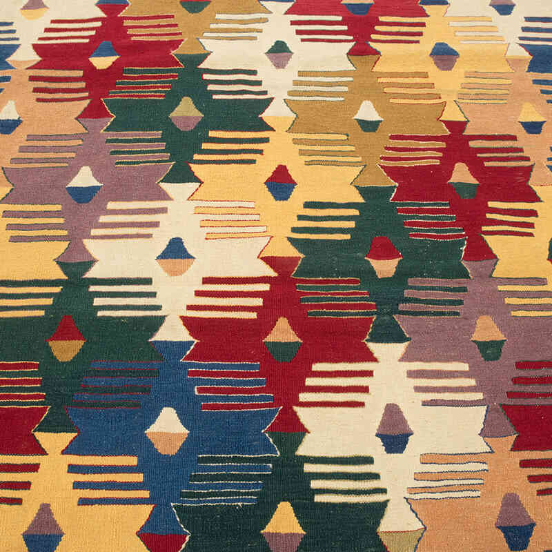 Yeni Kök Boya El Dokuma Kilim - 129 cm x 177 cm - K0080161