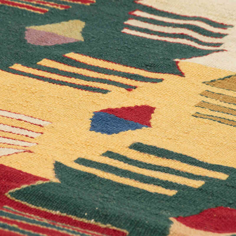 Yeni Kök Boya El Dokuma Kilim - 129 cm x 177 cm - K0080161