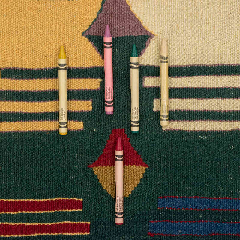 Yeni Kök Boya El Dokuma Kilim - 129 cm x 177 cm - K0080161