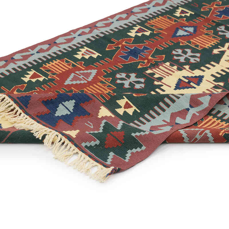 Nueva Alfombra Turca Kilim - 113 cm x 173 cm - K0080162