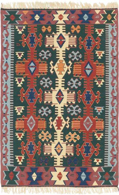 Nueva Alfombra Turca Kilim - 113 cm x 173 cm