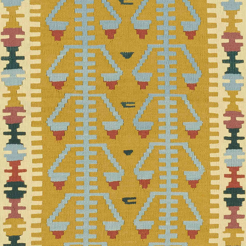 Yeni Kök Boya El Dokuma Kilim - 117 cm x 170 cm - K0080165