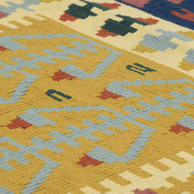 Yeni Kök Boya El Dokuma Kilim - 117 cm x 170 cm - K0080165