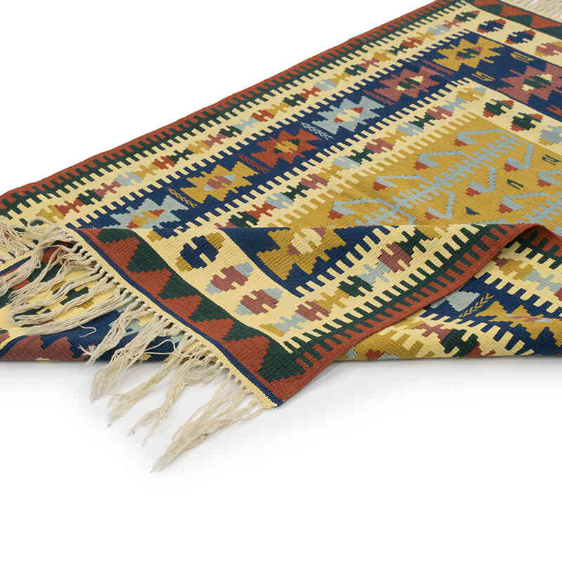 Yeni Kök Boya El Dokuma Kilim - 117 cm x 170 cm - K0080165