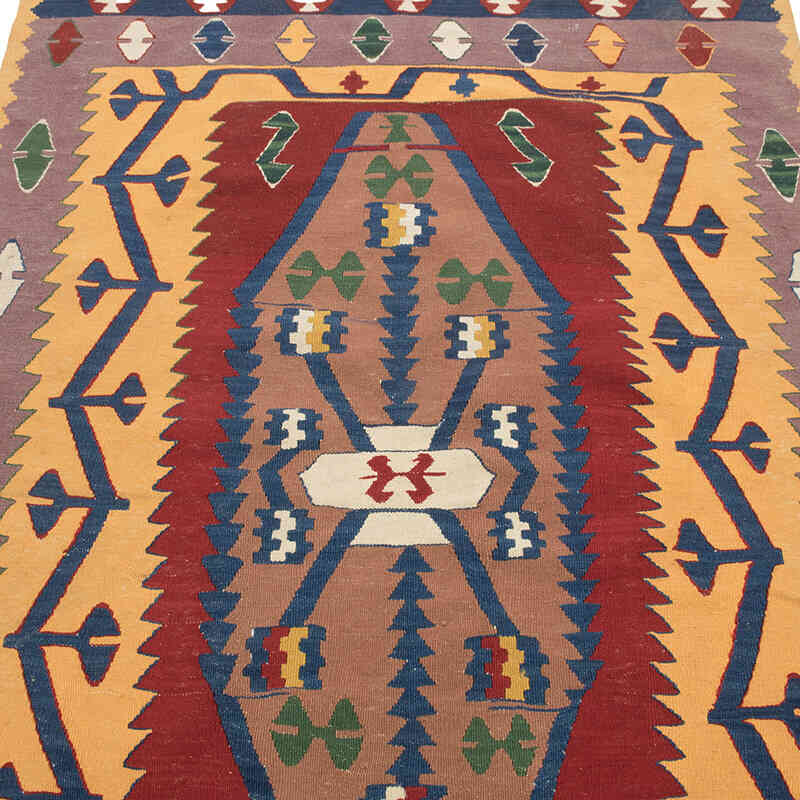 Yeni Kök Boya El Dokuma Kilim - 112 cm x 167 cm - K0080166