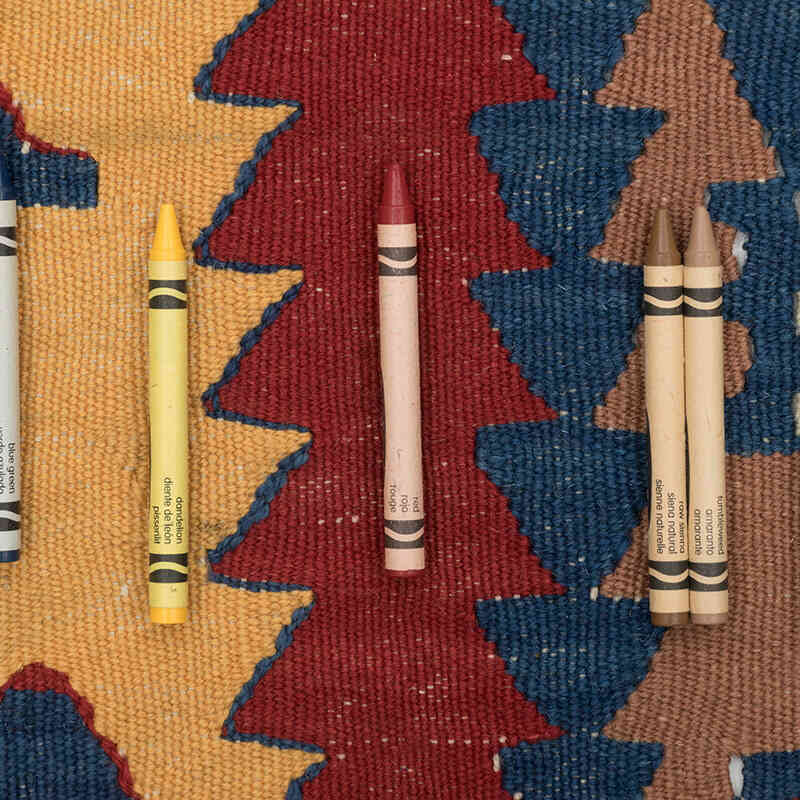 Yeni Kök Boya El Dokuma Kilim - 112 cm x 167 cm - K0080166