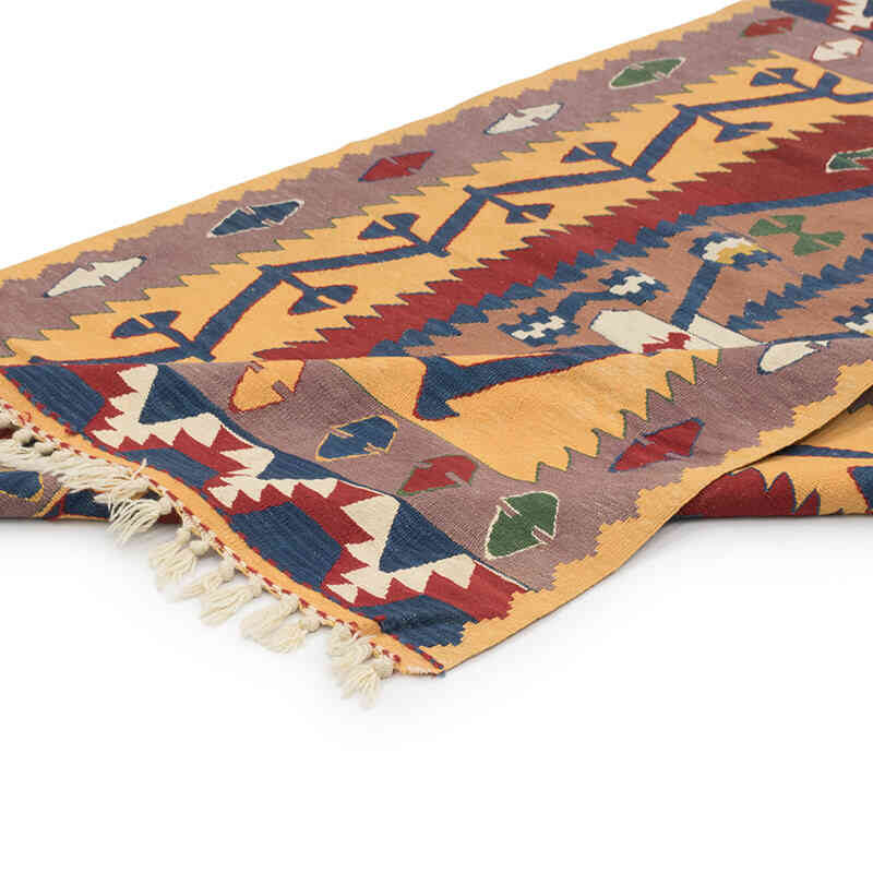 Yeni Kök Boya El Dokuma Kilim - 112 cm x 167 cm - K0080166
