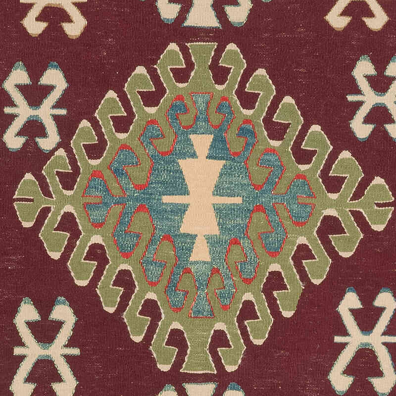 New Handwoven Turkish Kilim Rug - 3' 10" x 5' 7" (46" x 67") - K0080167
