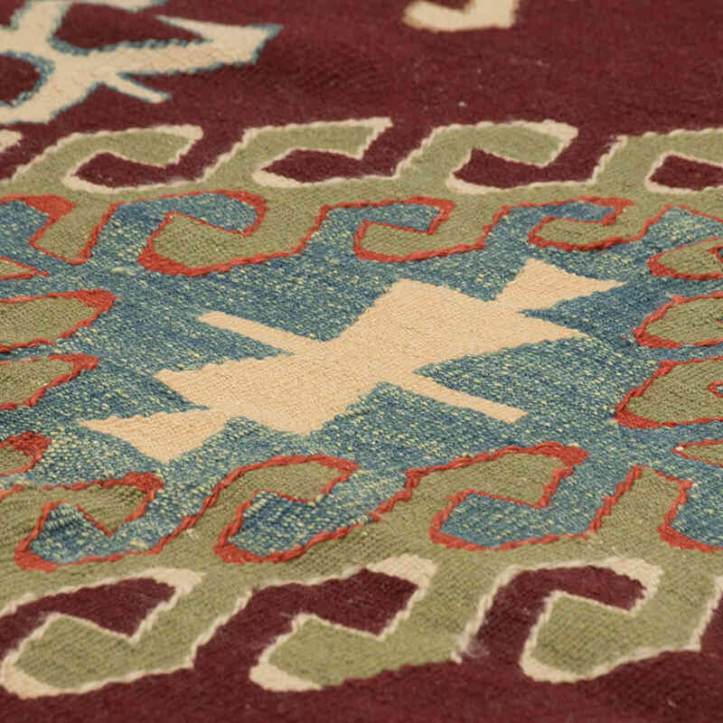 New Handwoven Turkish Kilim Rug - 3' 10" x 5' 7" (46" x 67") - K0080167
