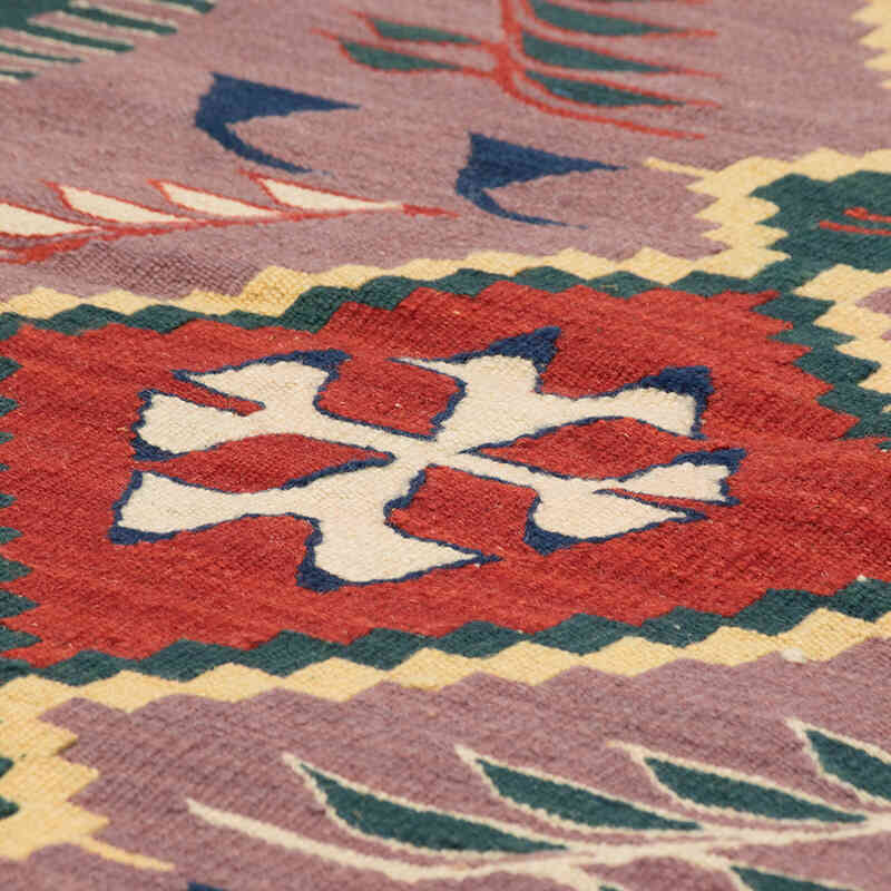 New Handwoven Turkish Kilim Rug - 3' 8" x 5' 2" (44" x 62") - K0080169