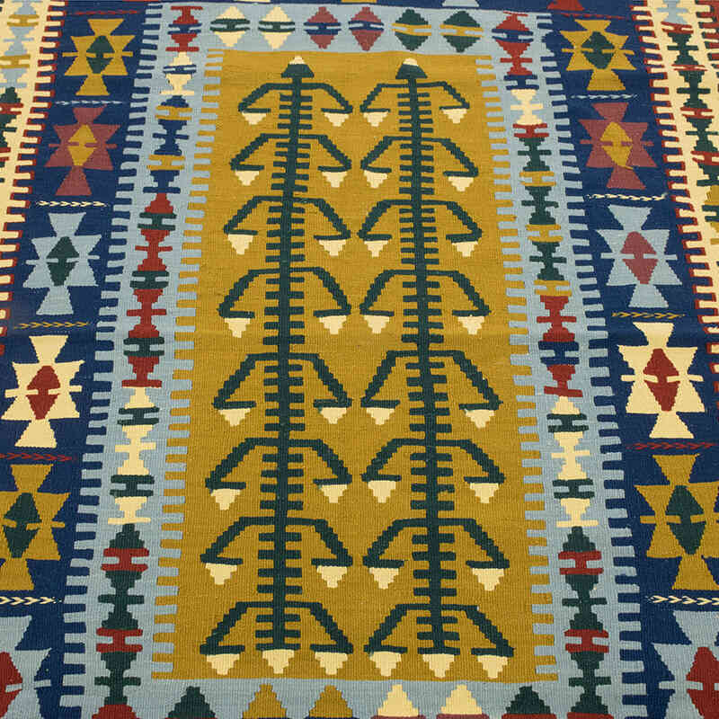 Nueva Alfombra Turca Kilim - 121 cm x 183 cm - K0080171