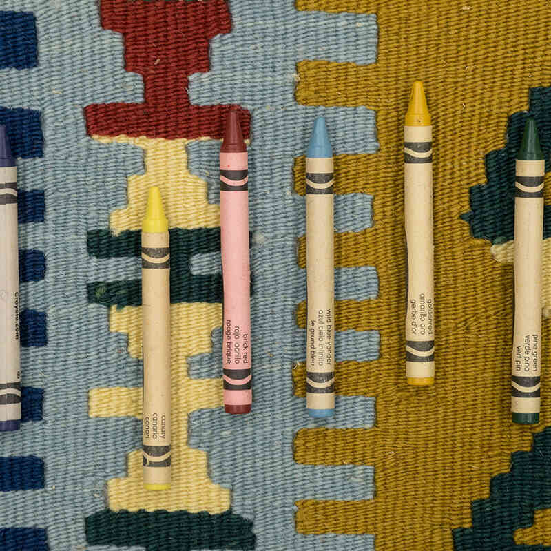 Nueva Alfombra Turca Kilim - 121 cm x 183 cm - K0080171
