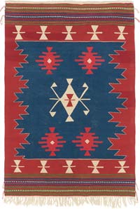 Yeni El Dokuma Türk Kilimi - 119 cm x 171 cm