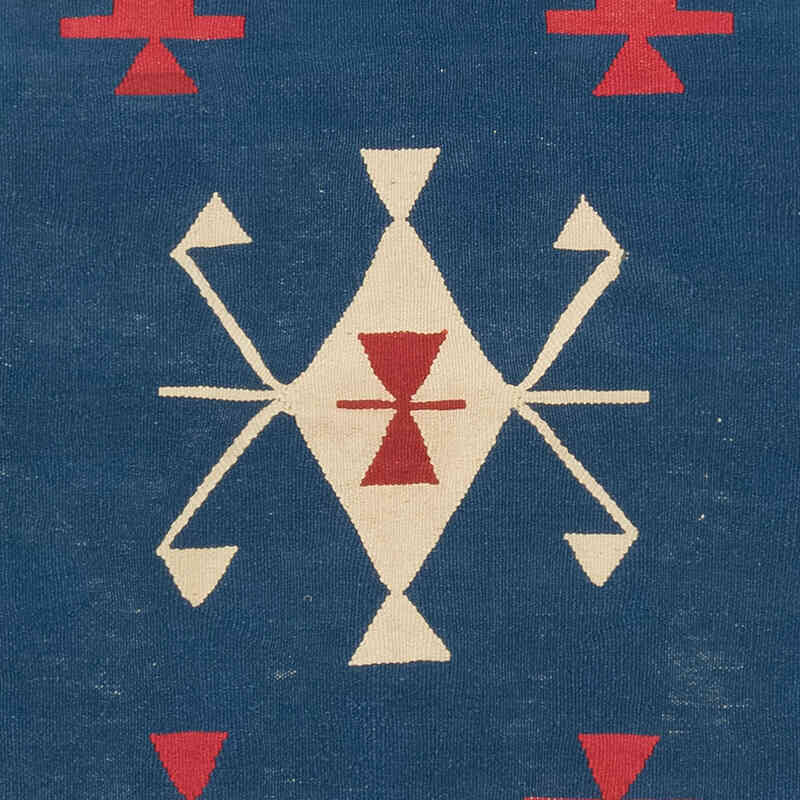 New Handwoven Turkish Kilim Rug - 3' 11" x 5' 7" (47" x 67") - K0080174
