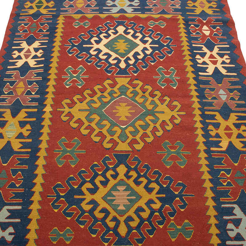 Nueva Alfombra Turca Kilim - 116 cm x 174 cm - K0080176