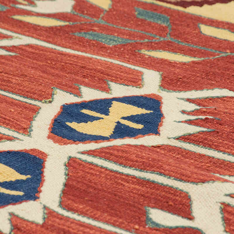 New Handwoven Turkish Kilim Rug - 3' 9" x 5' 1" (45" x 61") - K0080181