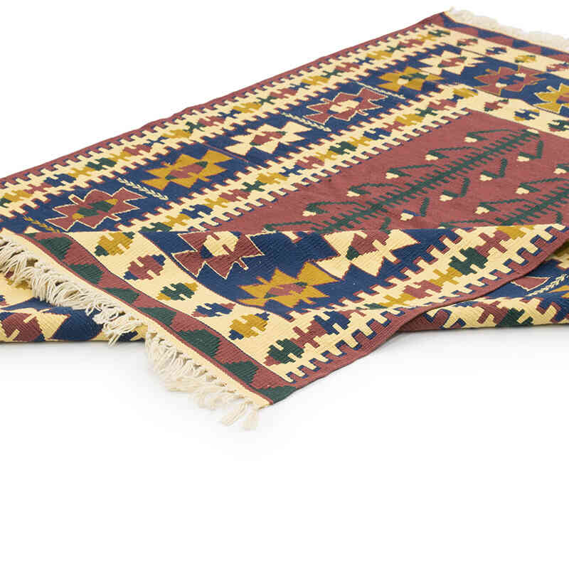 New Handwoven Turkish Kilim Rug - 4'  x 5' 8" (48" x 68") - K0080183