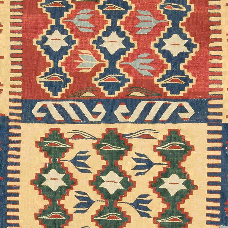 Nueva Alfombra Turca Kilim - 112 cm x 166 cm - K0080184