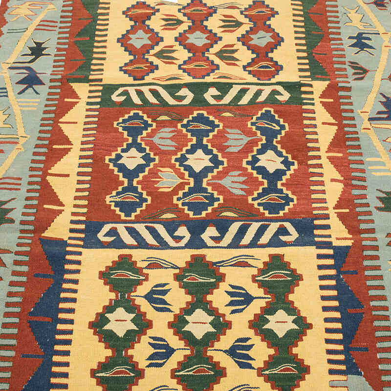 Nueva Alfombra Turca Kilim - 112 cm x 166 cm - K0080184