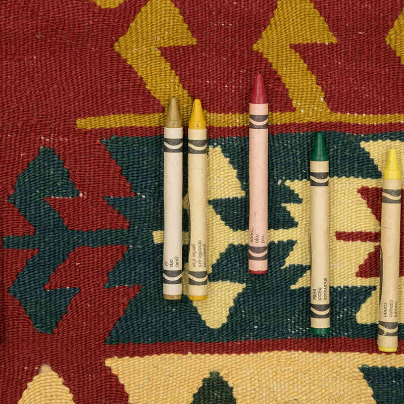 Nueva Alfombra Turca Kilim - 113 cm x 168 cm - K0080185