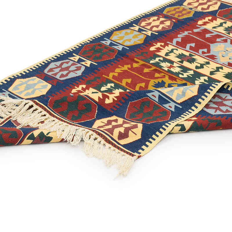 Nueva Alfombra Turca Kilim - 113 cm x 168 cm - K0080185