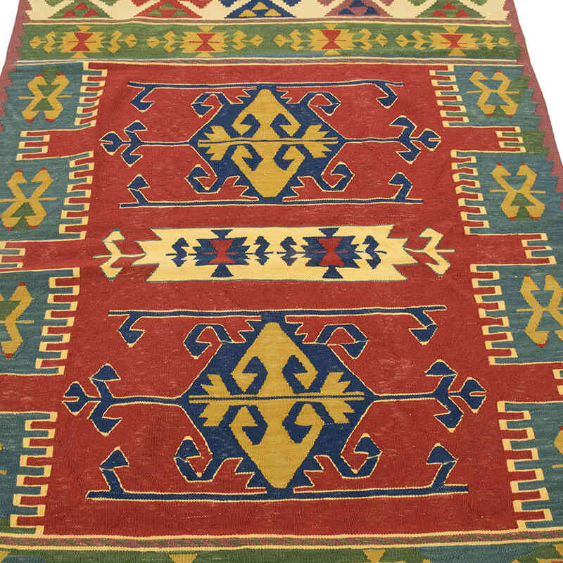 Nueva Alfombra Turca Kilim - 110 cm x 171 cm - K0080186
