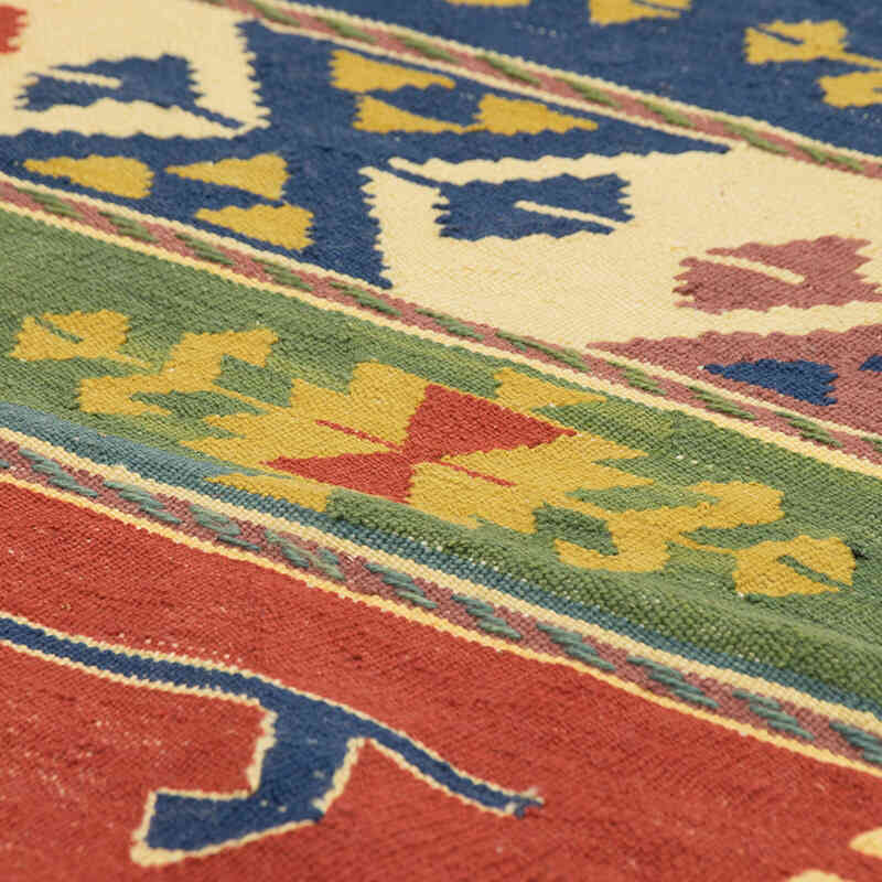 Nueva Alfombra Turca Kilim - 110 cm x 171 cm - K0080186