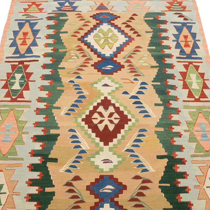 Yeni Kök Boya El Dokuma Kilim - 110 cm x 158 cm - K0080189