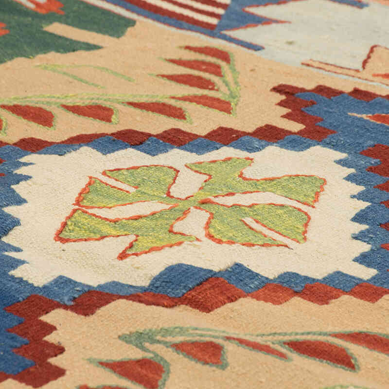 Yeni Kök Boya El Dokuma Kilim - 110 cm x 158 cm - K0080189