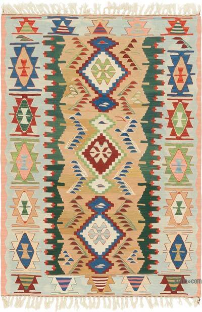 Nueva Alfombra Turca Kilim - 110 cm x 158 cm