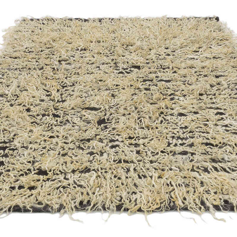 New Turkish 'Filikli' Tulu Rug - 4' 11" x 6' 4" (59" x 76") - K0080190