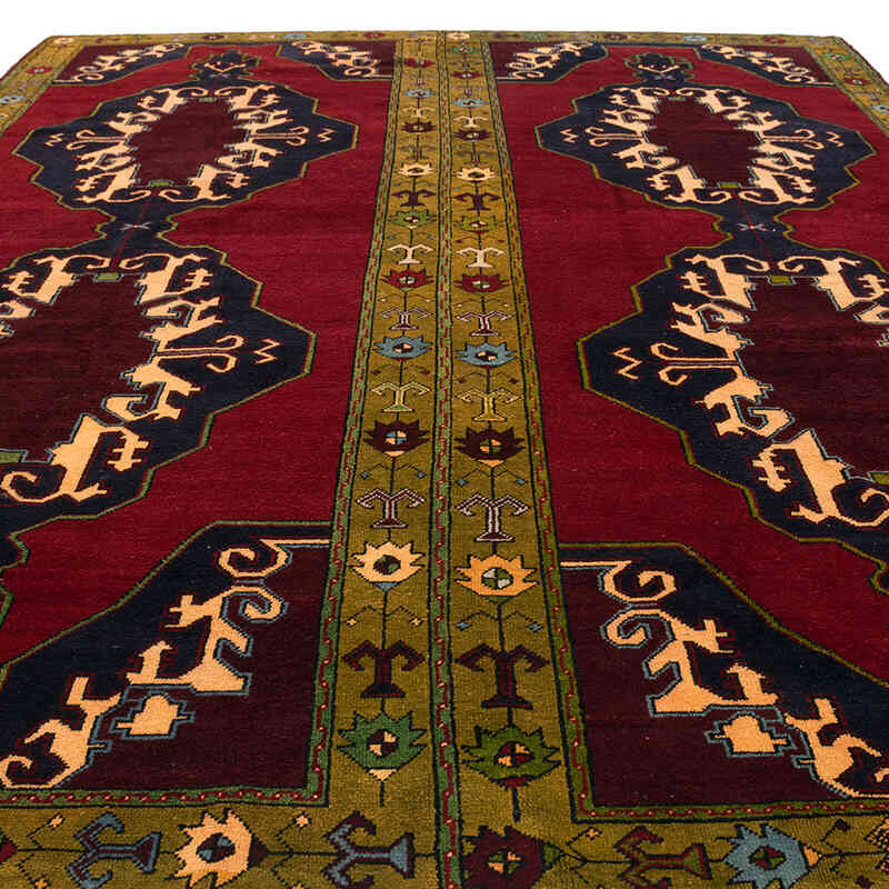 Alfombra Vintage Turca Anudada a Mano - 301 cm x 349 cm - K0080192